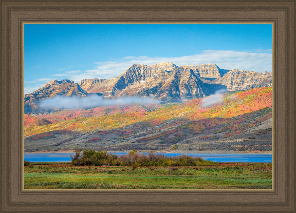Autumn Splendor Over Timpanogos