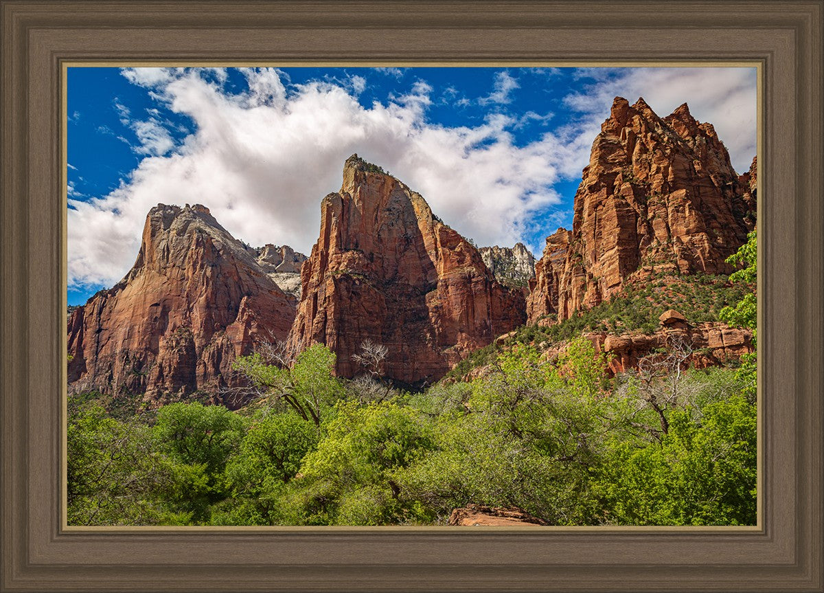 The Three Patriarchs Zion National Park