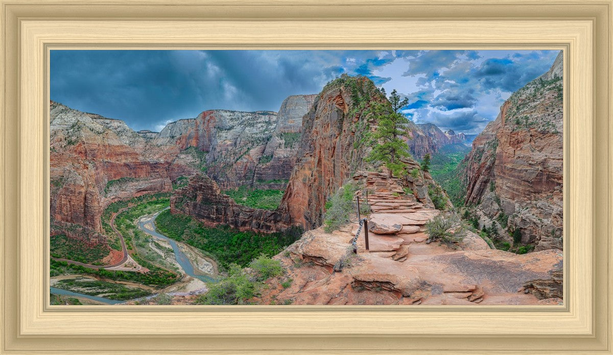 Zion National Park, Utah. Angels Landing Panorama
