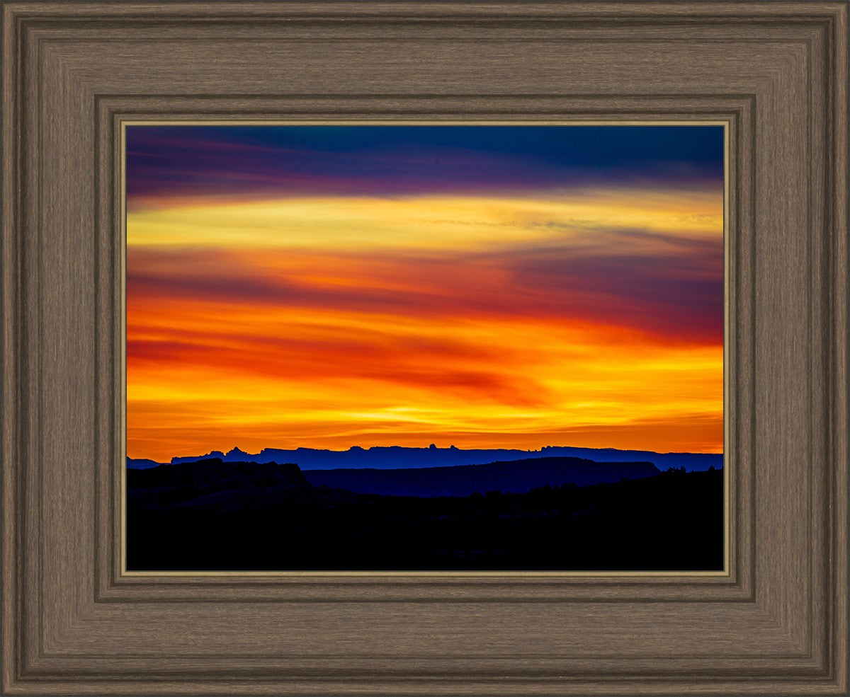 Desert Sunset, Arches National Park, Utah