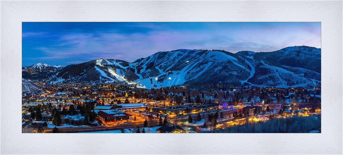 Park City, Utah, at Twilight
