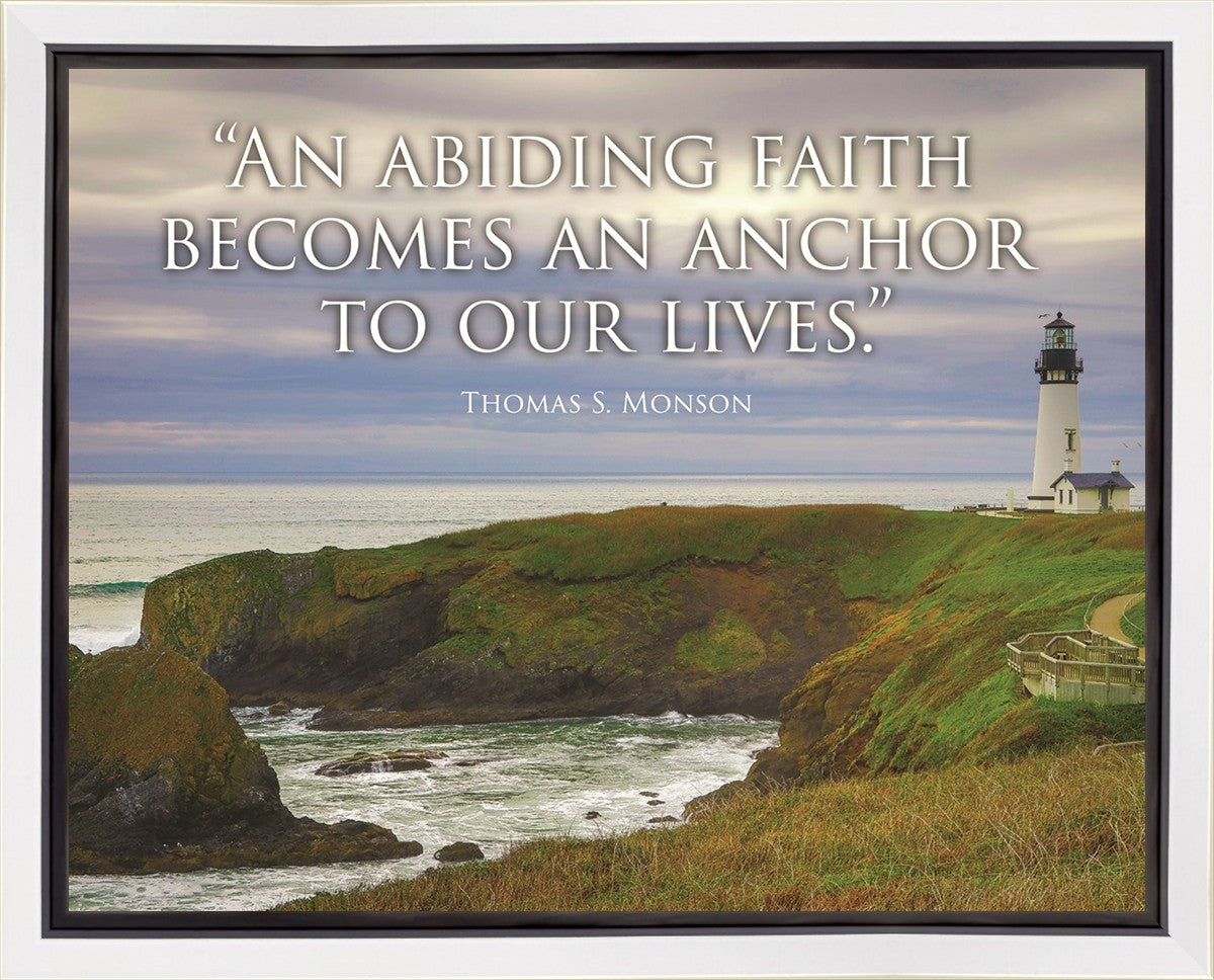 Abiding Faith Motivisional Poster