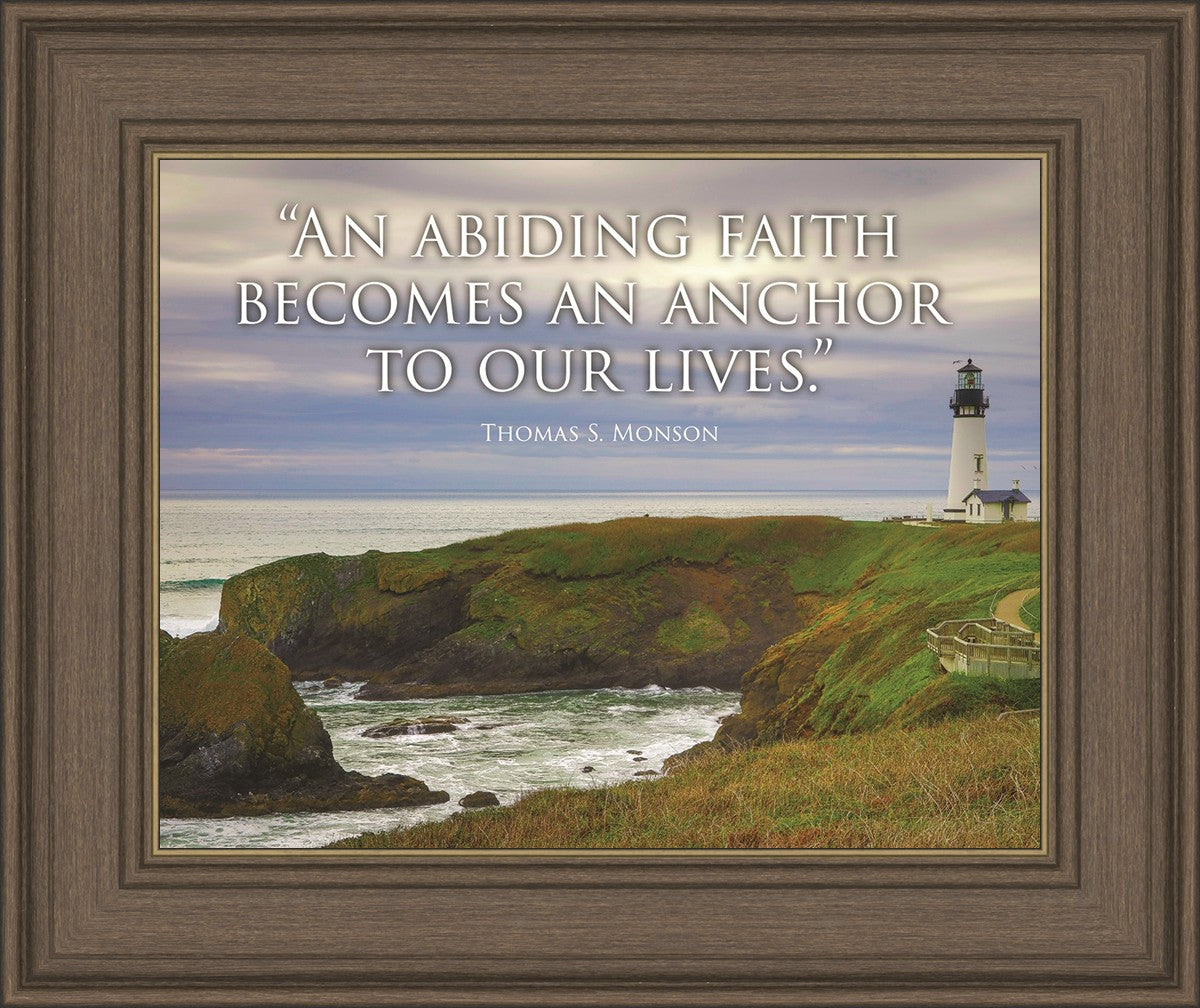 Abiding Faith Motivisional Poster