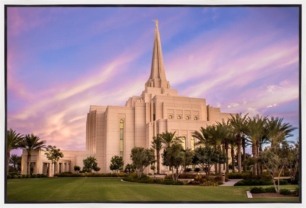 Gilbert Temple Descending Blessings Gallery Wrap