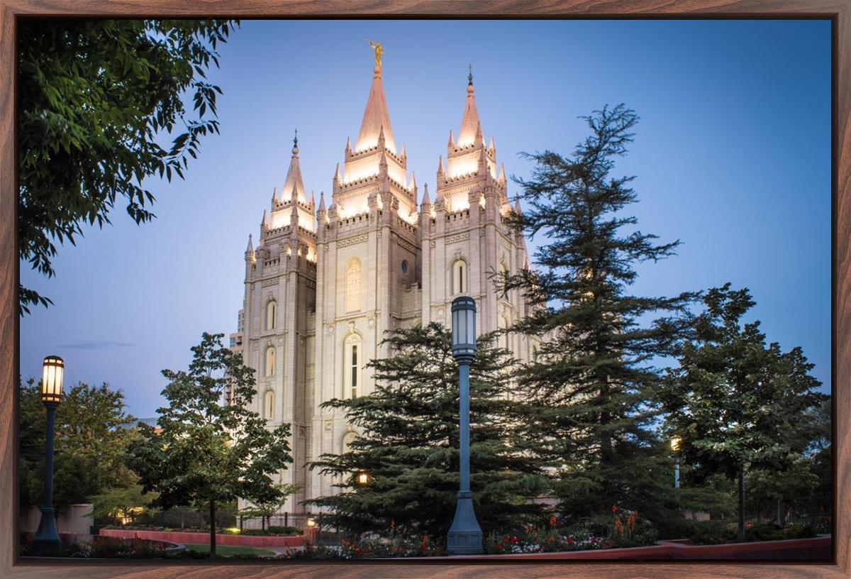 Salt Lake City Temple Early Morning Blessings