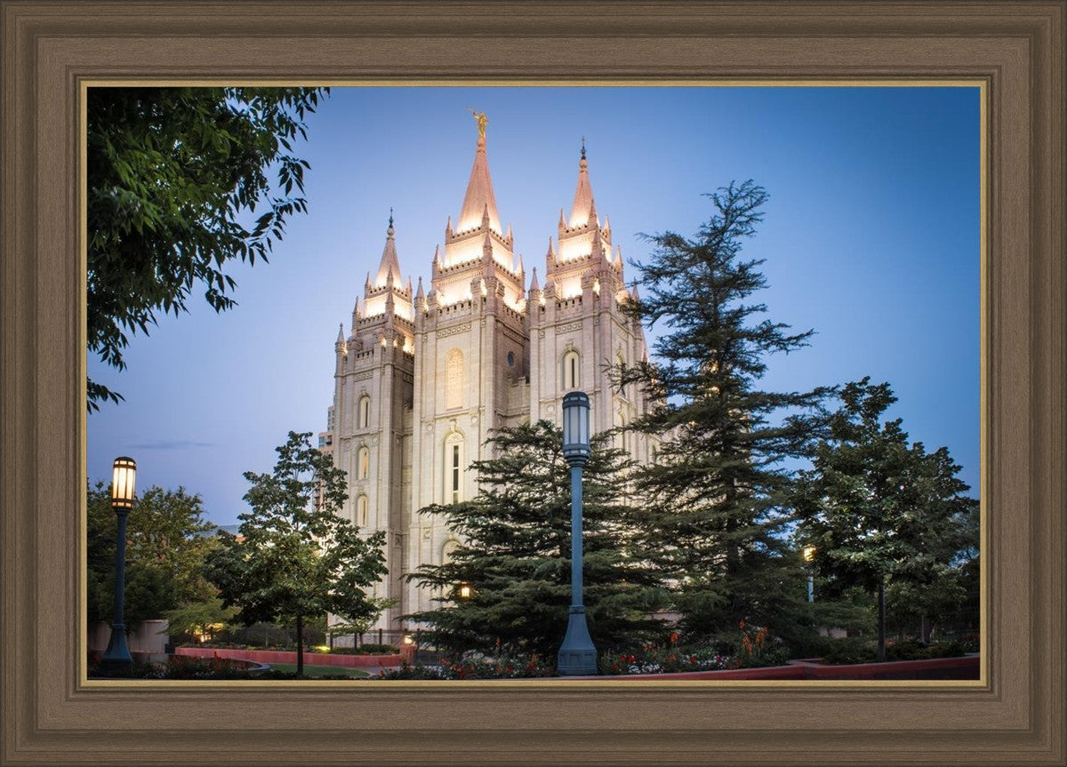Salt Lake City Temple Early Morning Blessings