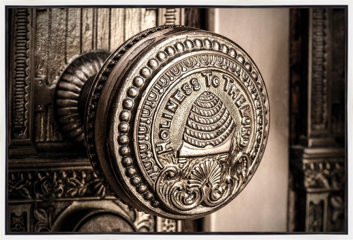 Salt Lake City Temple Holiness Gallery Wrap