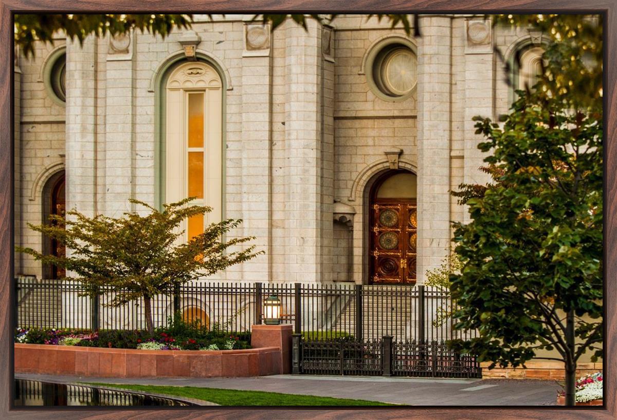 Salt Lake City Temple Inner Glow
