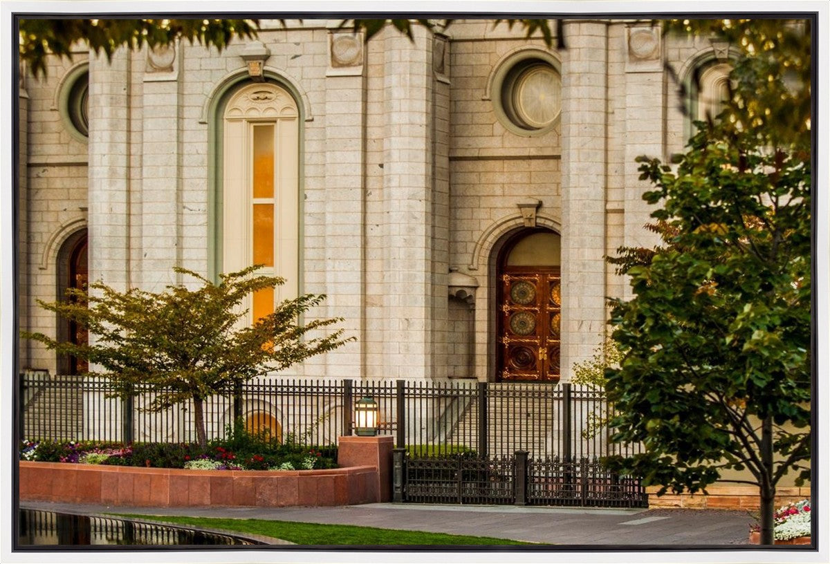 Salt Lake City Temple Inner Glow Gallery Wrap