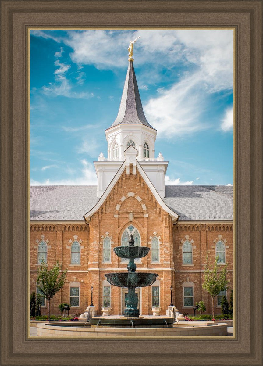 Provo City Center Temple Living and Flowing Waters