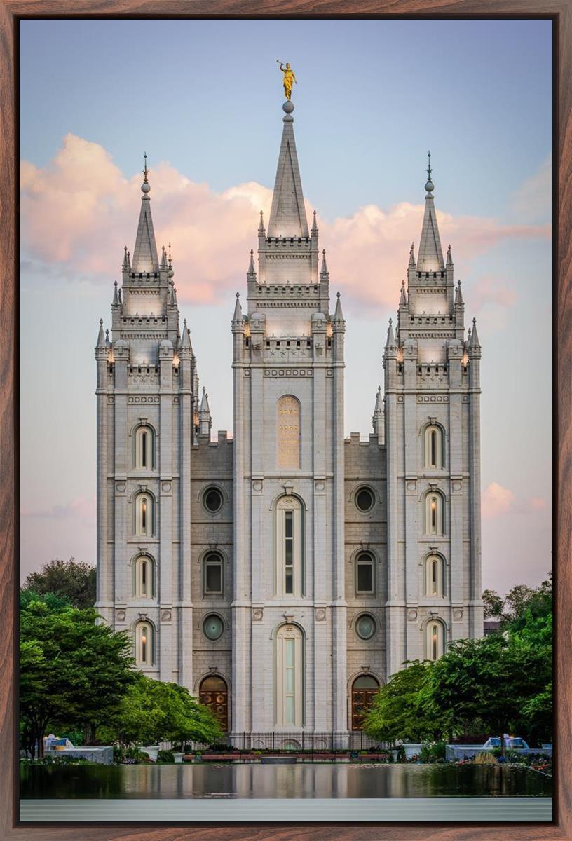 Salt Lake City Temple In All His Glory