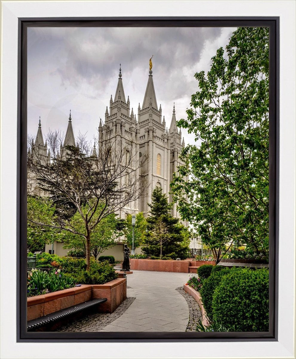 Salt Lake City Temple Pathway To Glory Gallery Wrap