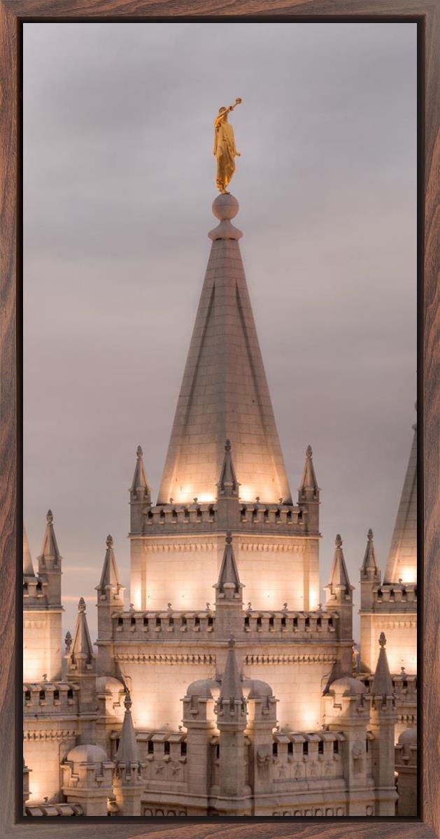 Salt Lake City Temple Rising Ramparts