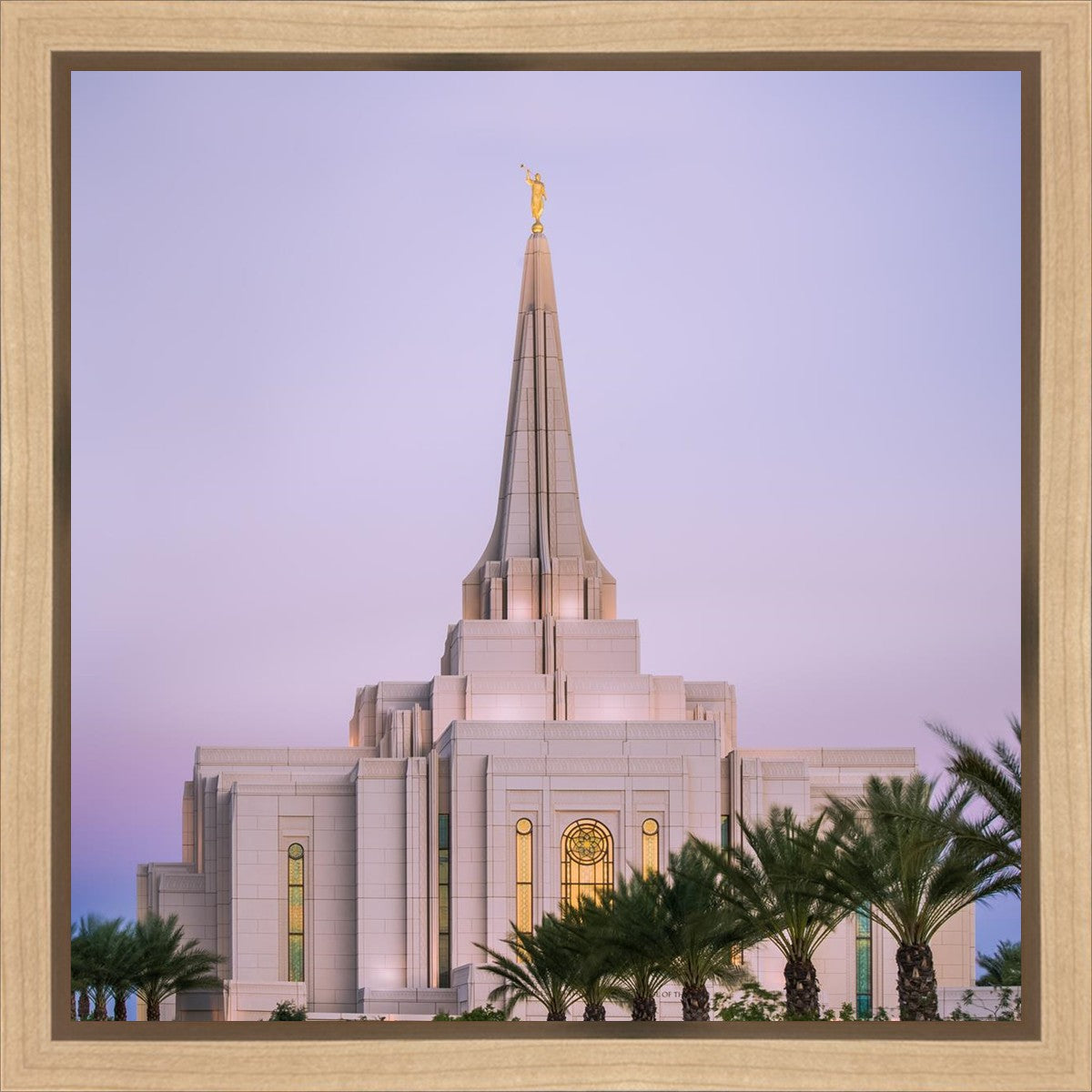 Gilbert Temple The Light Draweth Us To Him Gallery Wrap