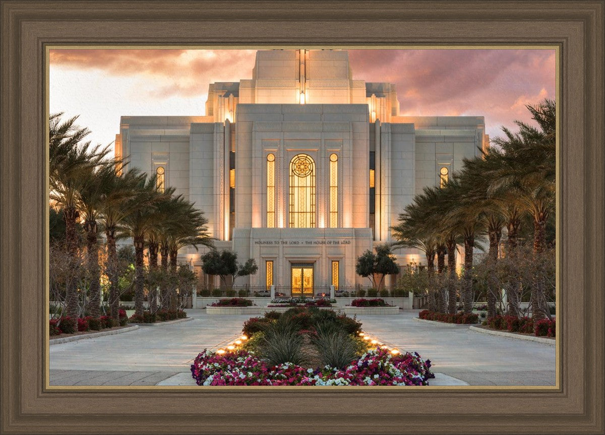 Gilbert Temple Glorified In Light
