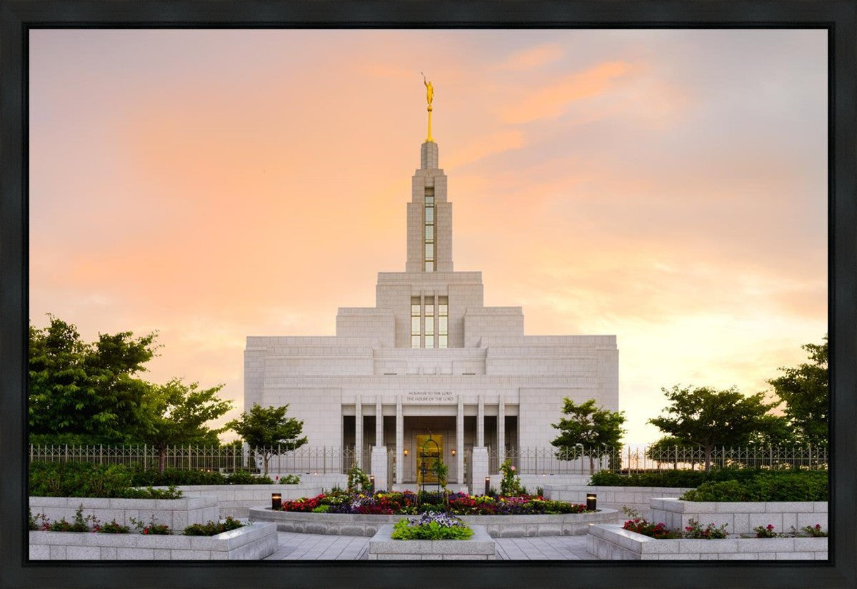 Draper Temple House of Glory Gallery Wrap