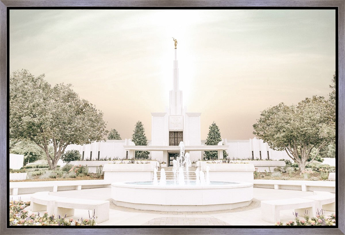 Sweet is The Work Denver Colorado Temple Gallery Wrap