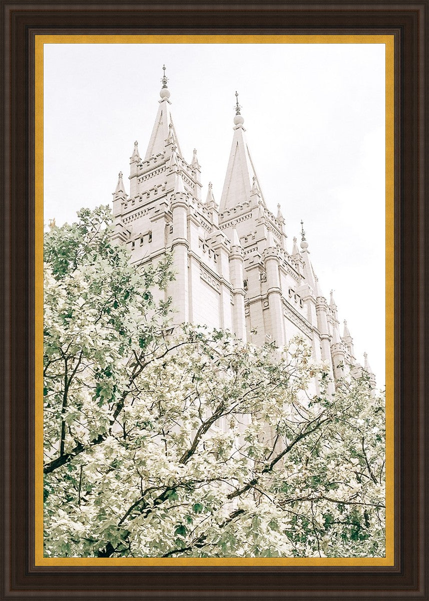 Sweet is The Work Salt Lake City Utah Temple Large Wall Art