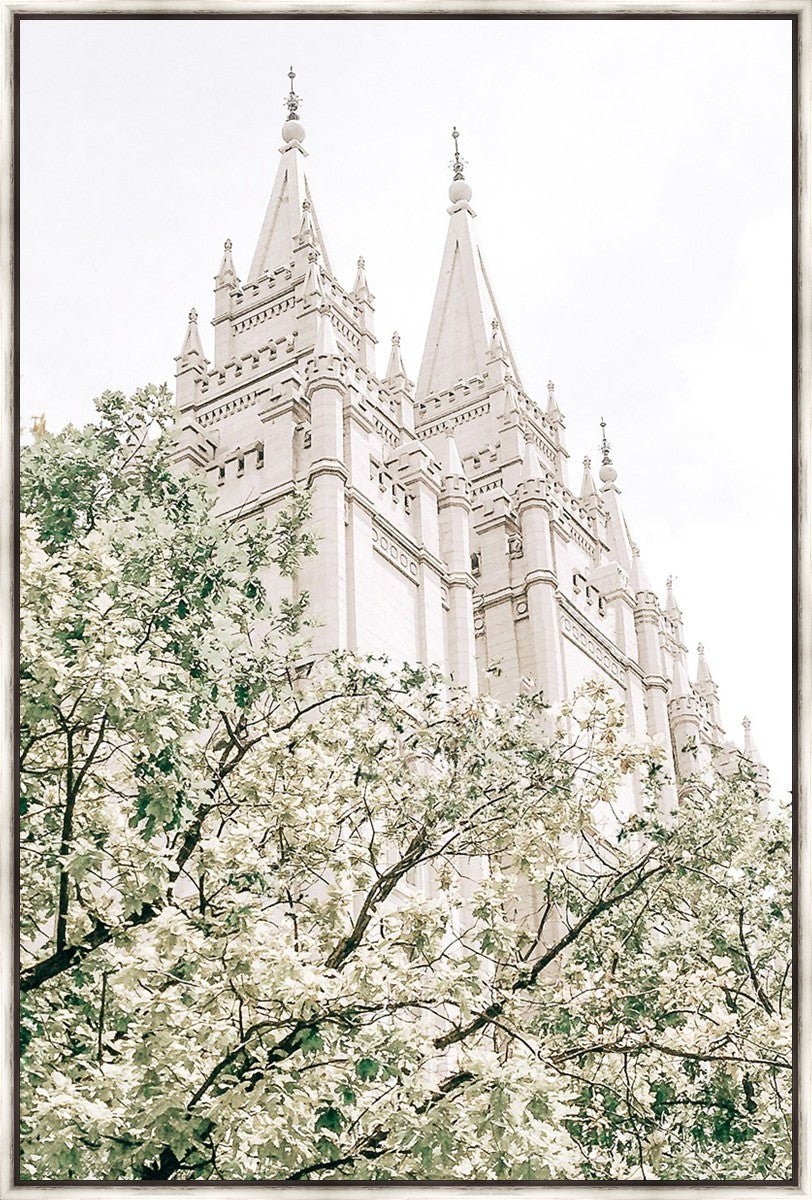Sweet is The Work Salt Lake City Utah Temple Large Wall Art