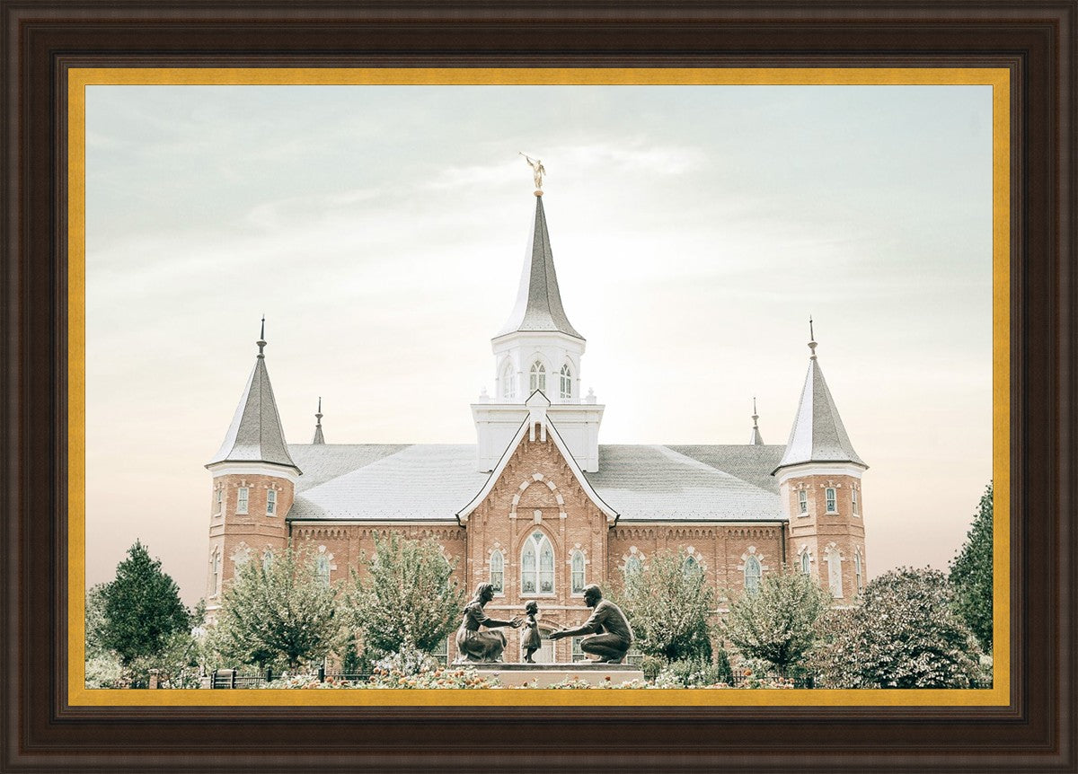 Sweet is The Work Provo City Center Utah Temple Large Wall Art