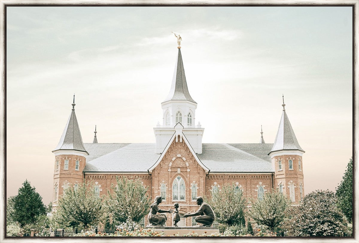Sweet is The Work Provo City Center Utah Temple Large Wall Art