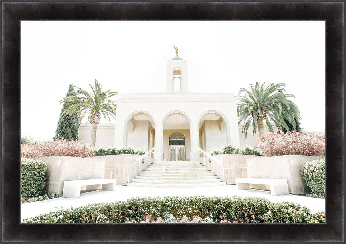 Sweet is The Work Newport Beach California Temple Large Wall Art