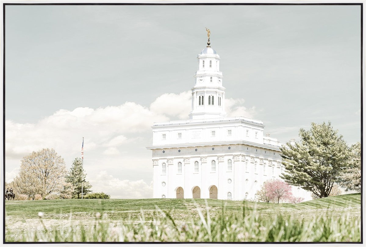 Sweet is The Work Nauvoo Illinois Temple Large Wall Art Gallery Wrap