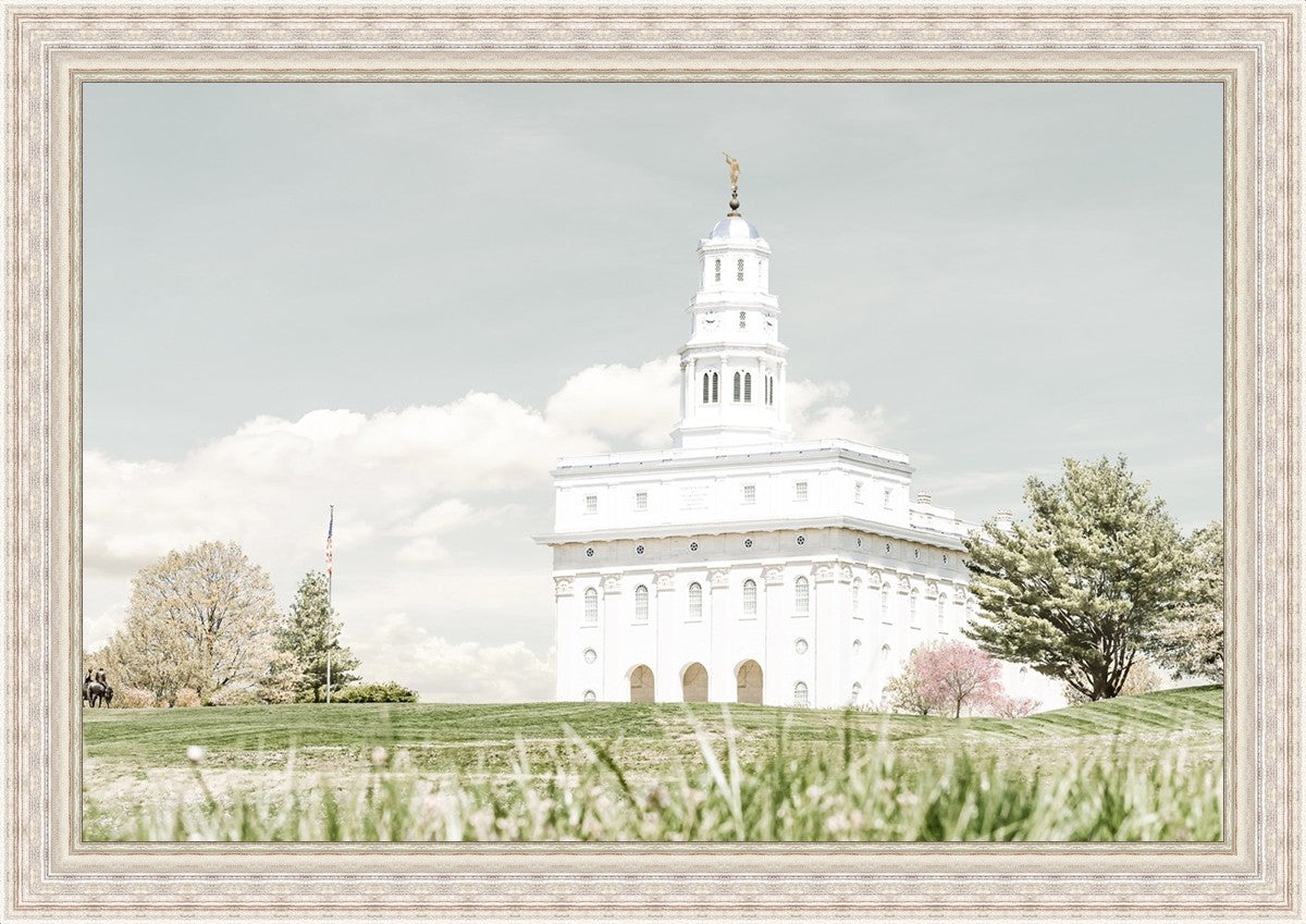 Sweet is The Work Nauvoo Illinois Temple Large Wall Art