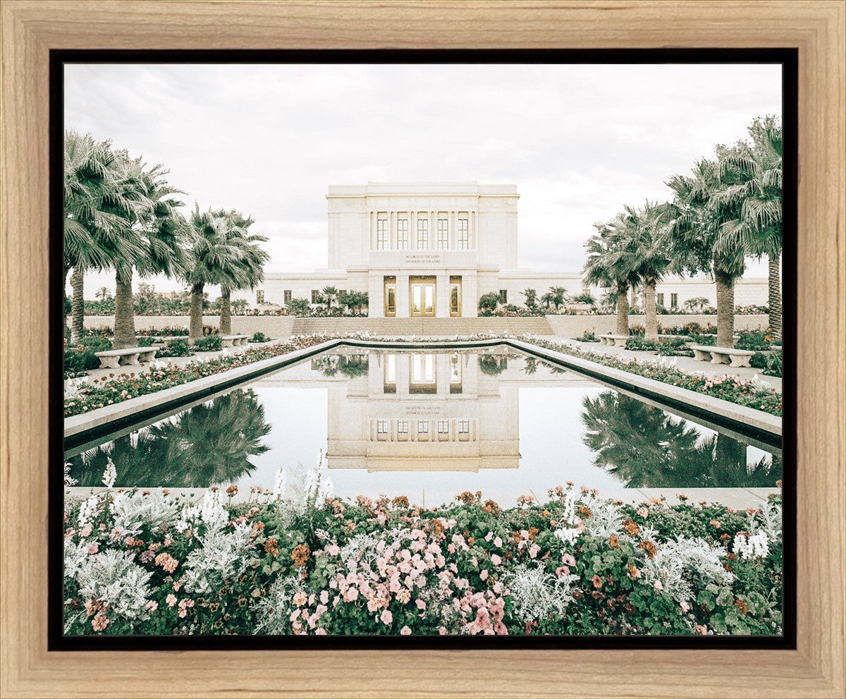 Sweet is The Work Mesa Arizona Temple Gallery Wrap