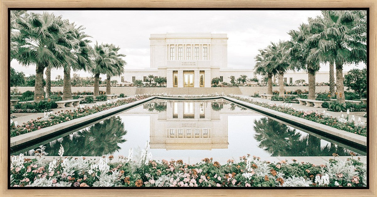 Sweet is The Work Mesa Arizona Temple Gallery Wrap