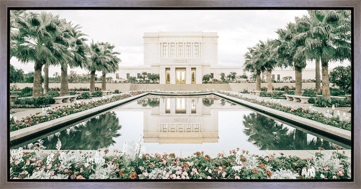 Sweet is The Work Mesa Arizona Temple Gallery Wrap