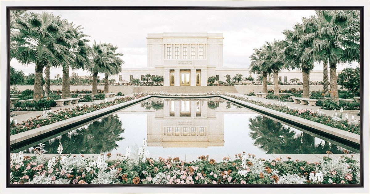 Sweet is The Work Mesa Arizona Temple Gallery Wrap