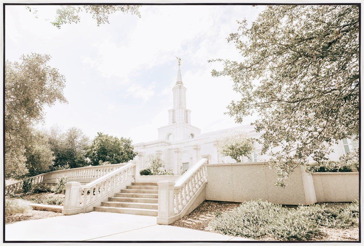 Sweet is The Work Sacramento California Temple Large Wall Art Gallery Wrap