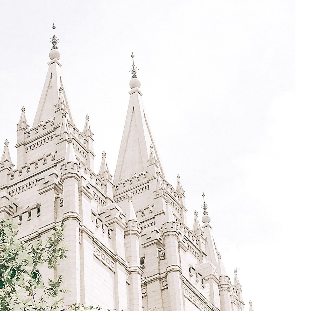Sweet is The Work Salt Lake City Utah Temple by Joyana Samsel