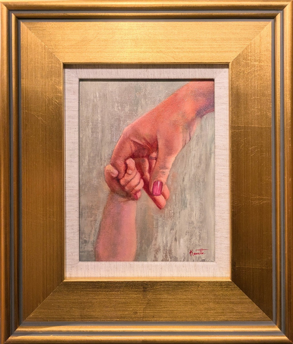 Help From Mom Original Artwork