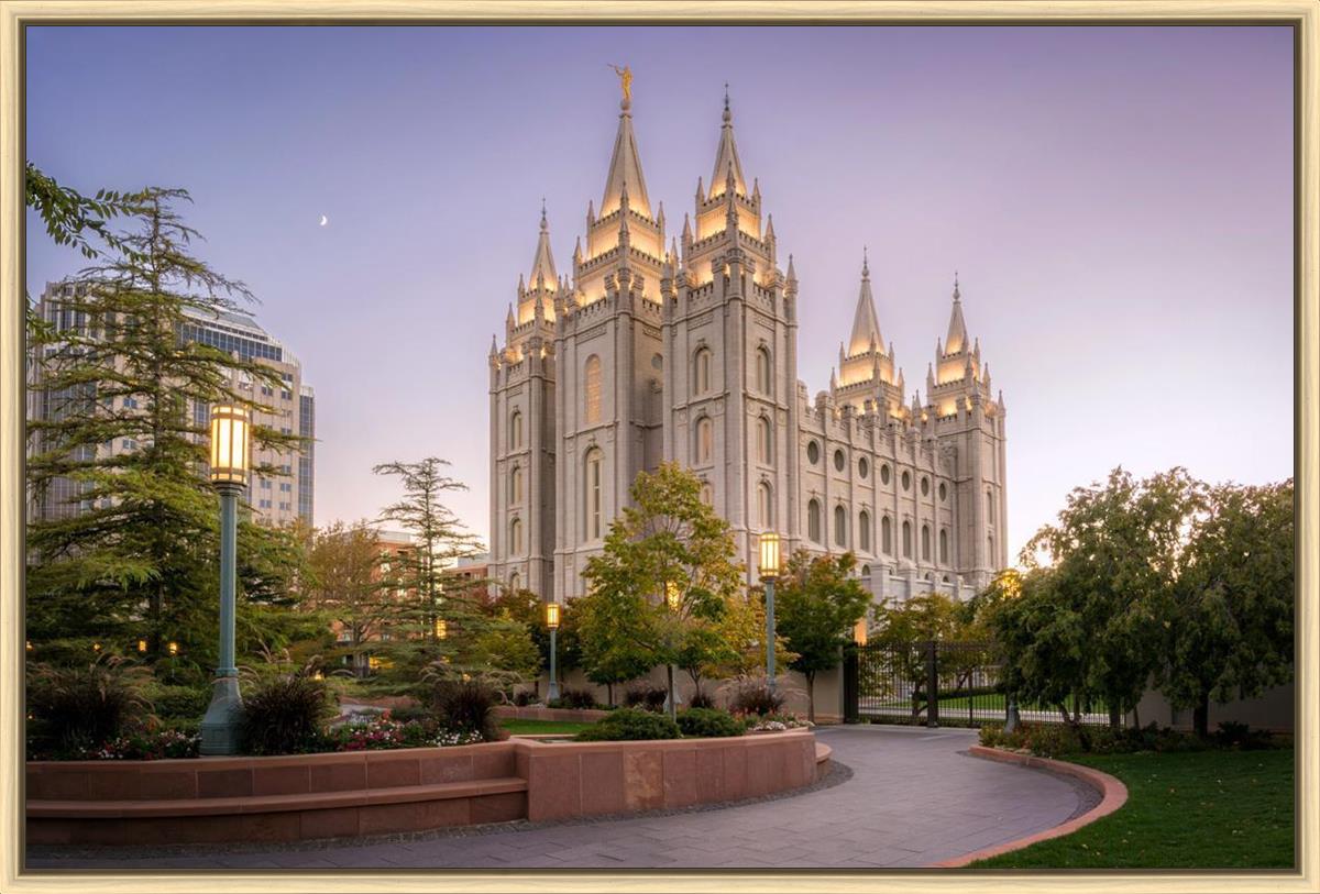 Salt Lake Evening Lights