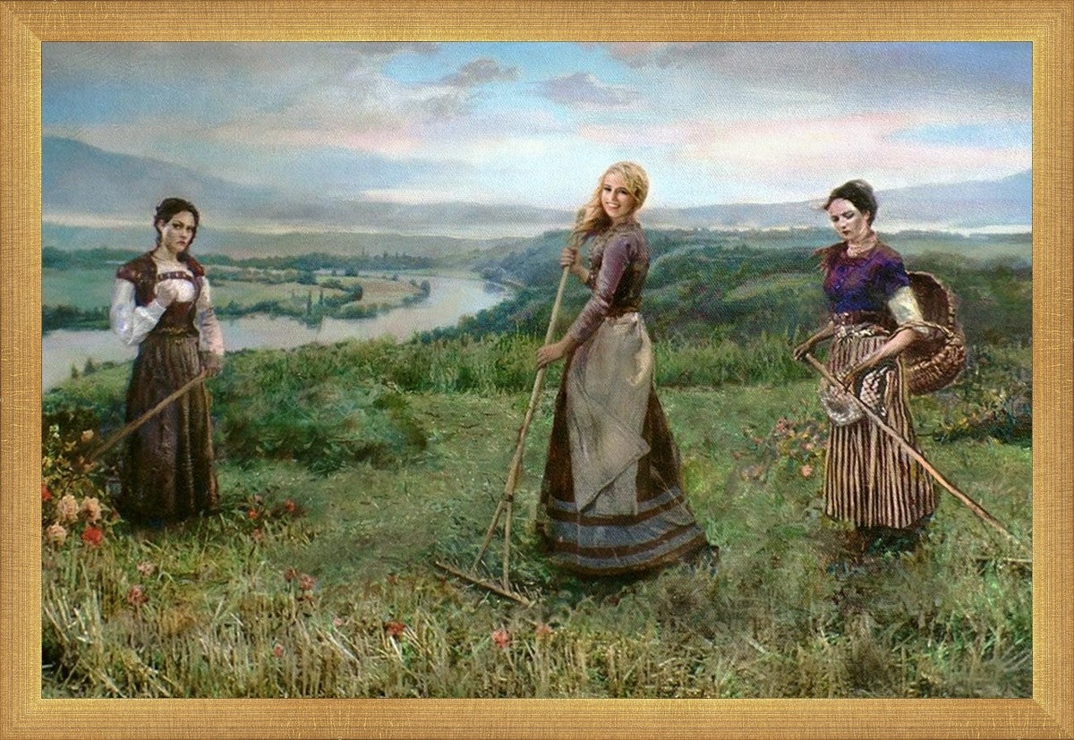 Three Sisters - Sad, Glad and Mad