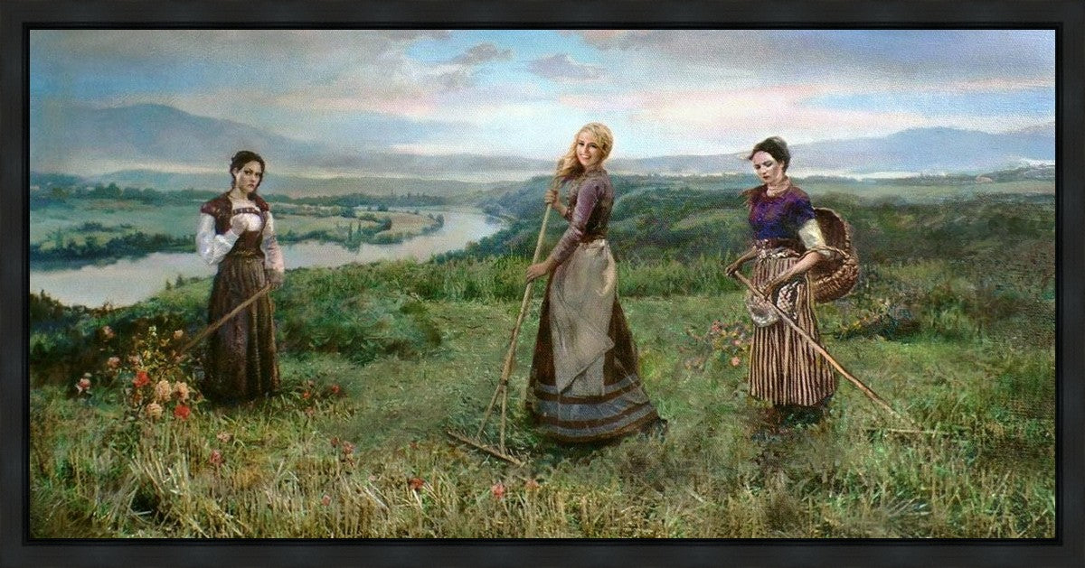 Three Sisters - Sad, Glad and Mad