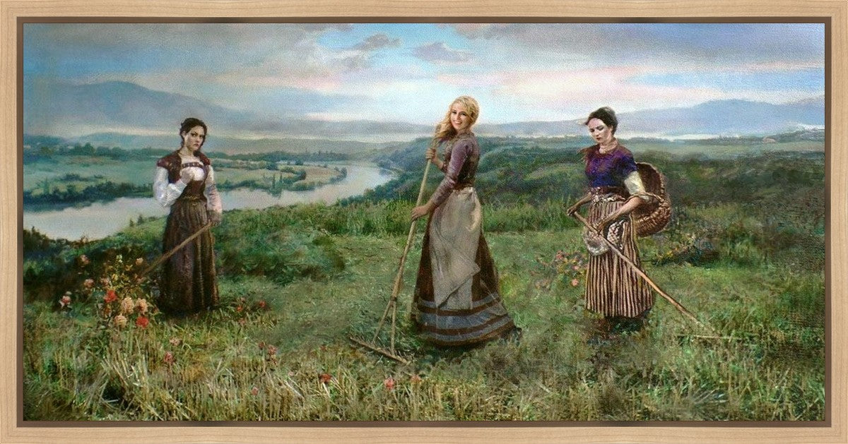 Three Sisters - Sad, Glad and Mad