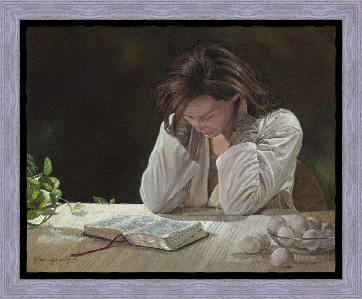 A Mother's Vigil: I Would Gather Thee (Modern) Gallery Wrap