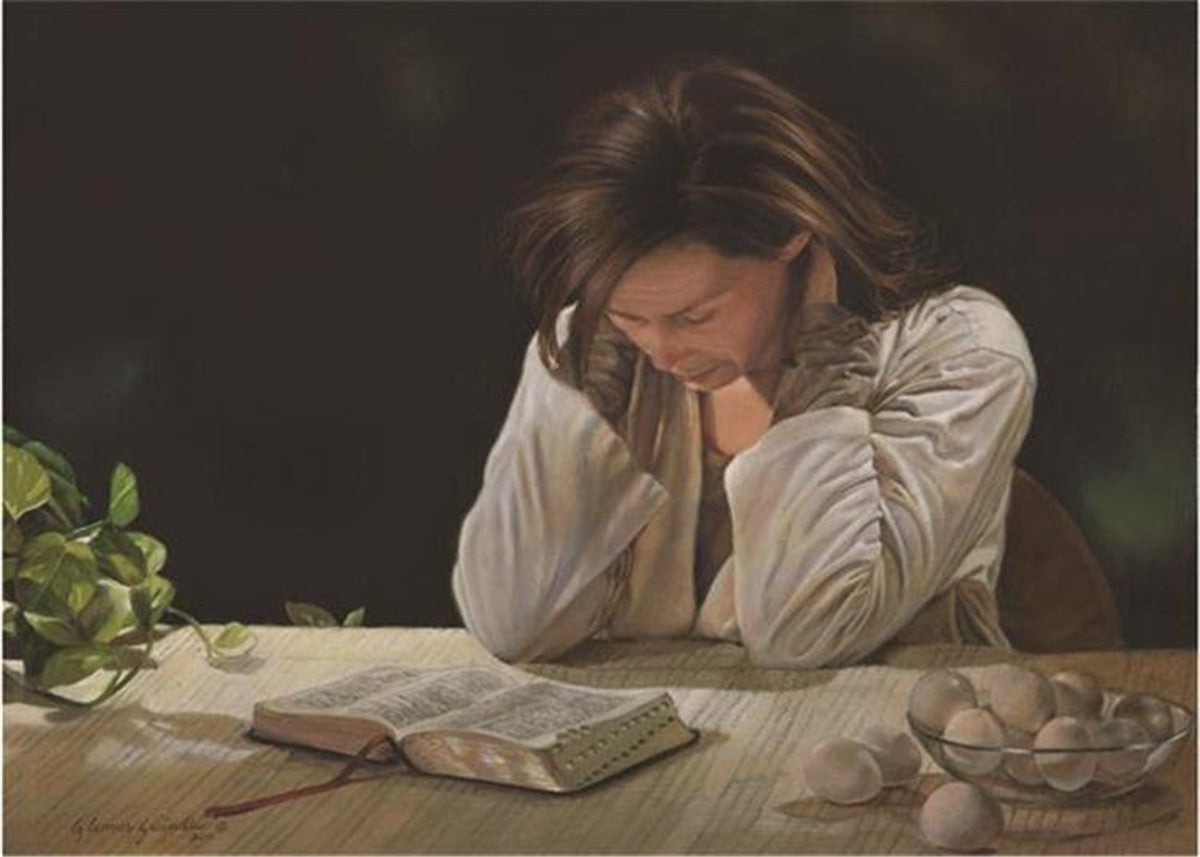 A Mother's Vigil: I Would Gather Thee (Modern) Gallery Wrap