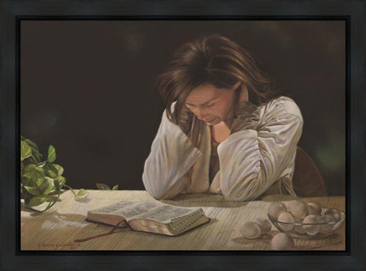A Mother's Vigil: I Would Gather Thee (Modern) Gallery Wrap