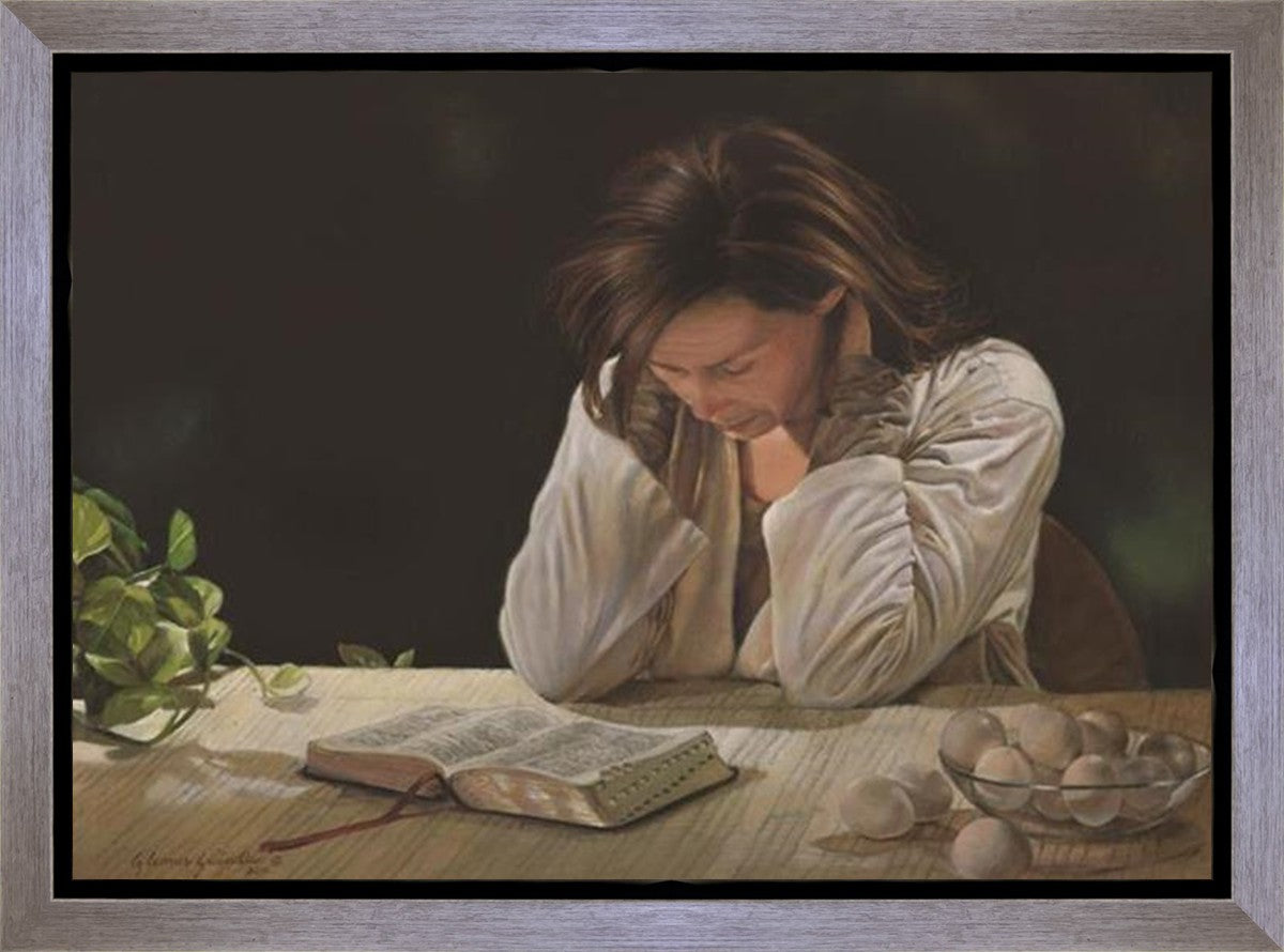 A Mother's Vigil: I Would Gather Thee (Modern) Gallery Wrap