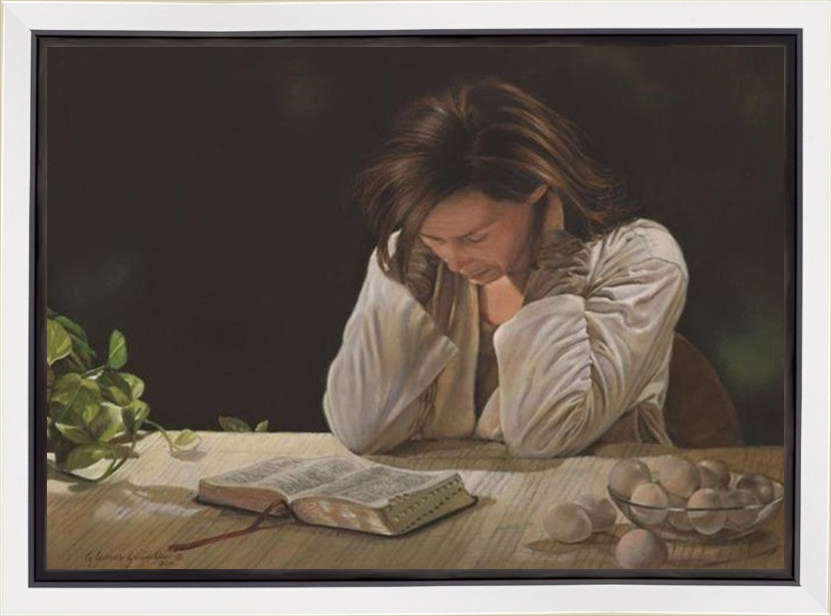 A Mother's Vigil: I Would Gather Thee (Modern) Gallery Wrap