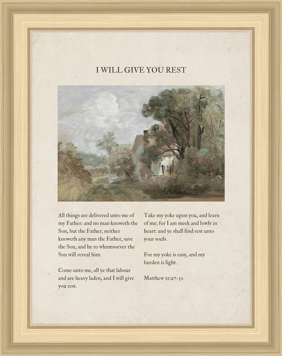 I Will Give You Rest