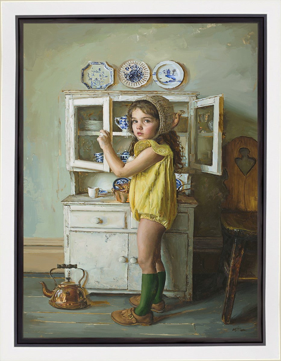 Scarlett with Dishes Gallery Wrap