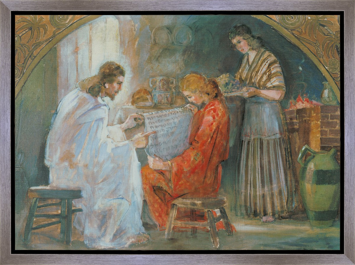 Christ With Mary And Martha Gallery Wrap