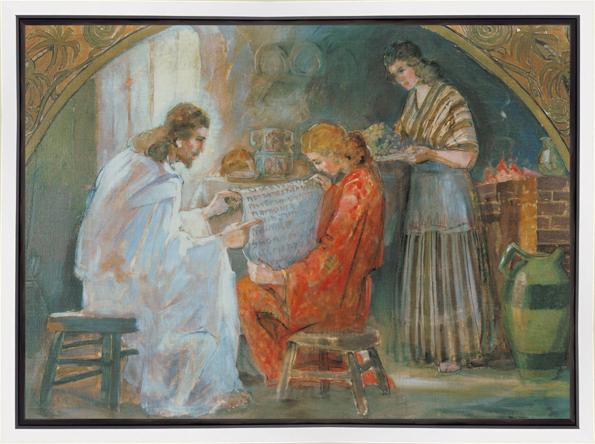Christ With Mary And Martha Gallery Wrap