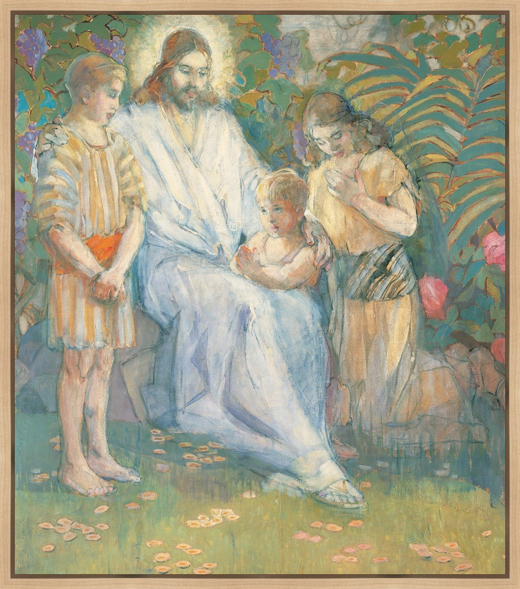 Christ With Children