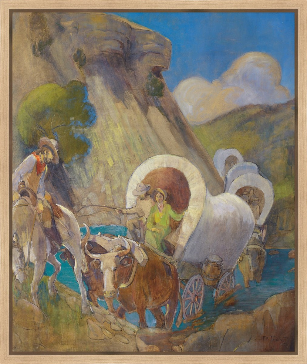 Covered Wagon Pioneers